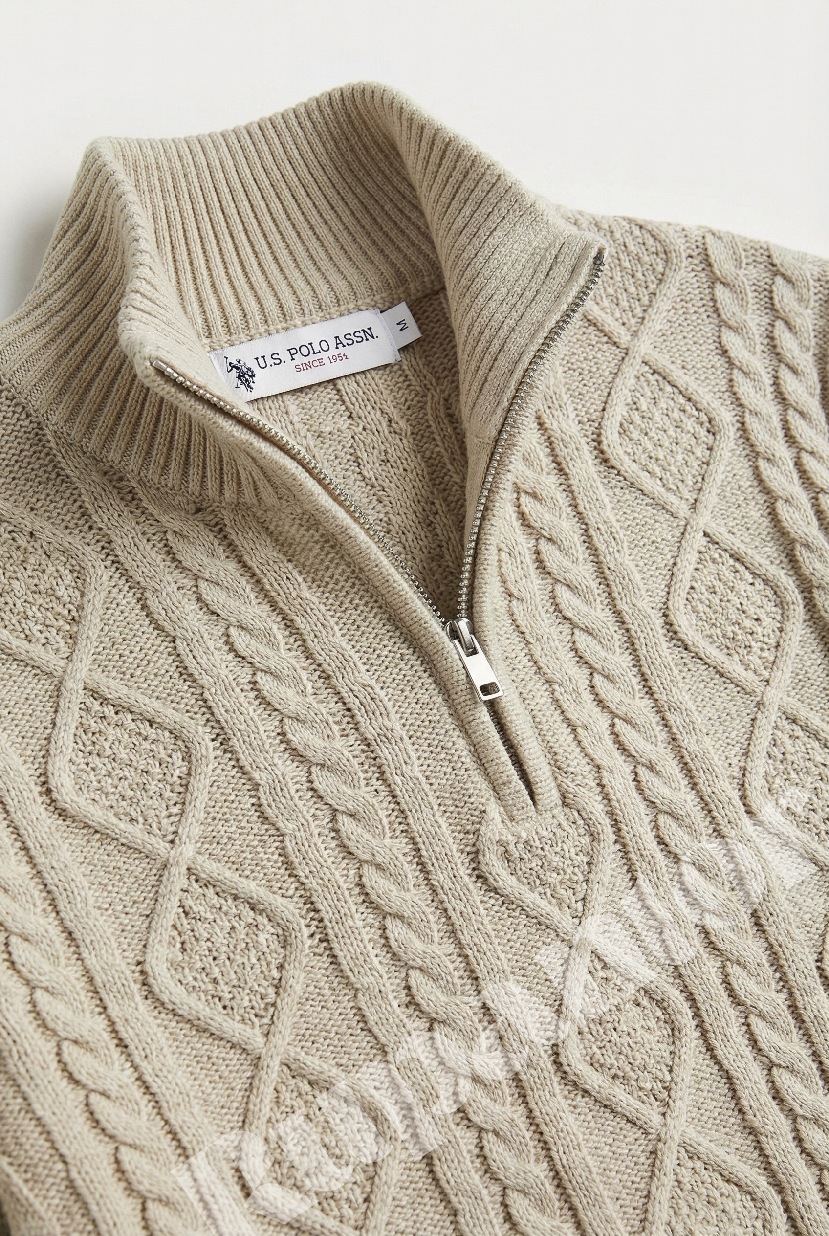 Half Zip Knit Sweater